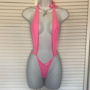 Pink swimwear size S